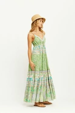Sacramento Maxi Dress - Apple -Dress Shop 01 1212
