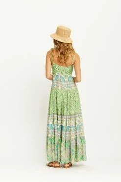 Sacramento Maxi Dress - Apple -Dress Shop 01 1223