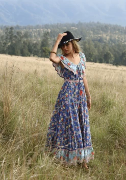 Hosannah Maxi Dress - Lapis Lazuli - Preorder