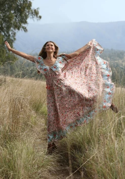 Hosannah Maxi Dress - Lotus - Preorder -Dress Shop 20181025150211