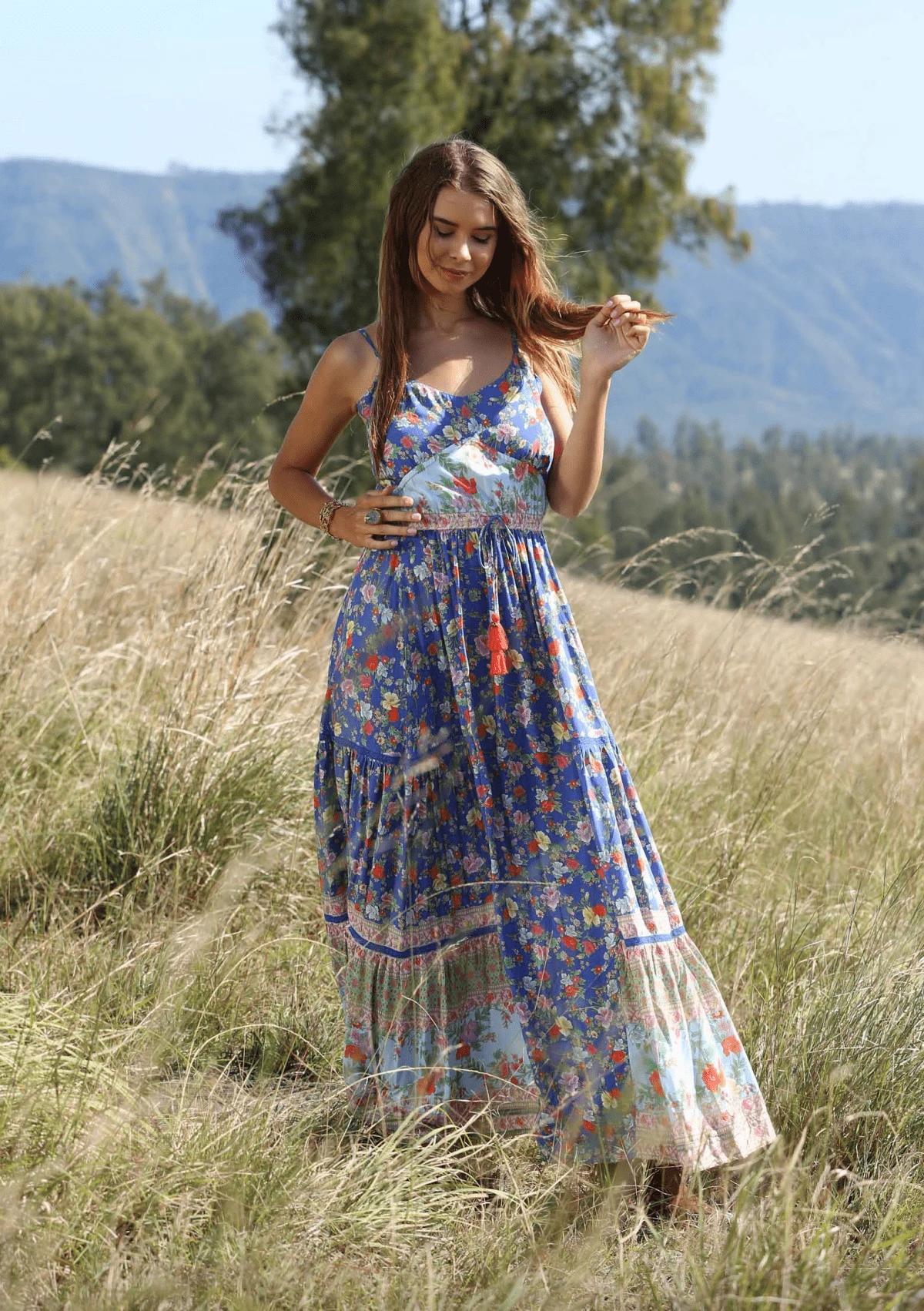 Ravennah Maxi Dress - Lapis Lazuli - Preorder 1 Ravennah Maxi Dress - Lapis Lazuli - Preorder