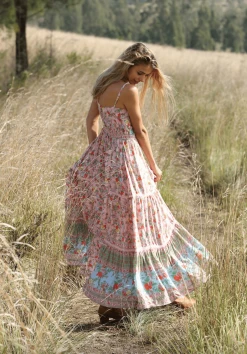 Ravennah Maxi Dress - Lotus - Preorder -Dress Shop 20181030211121