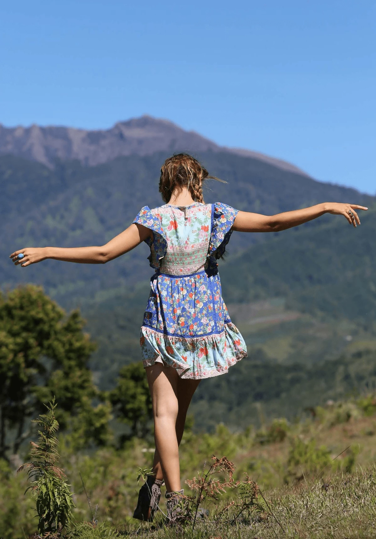 Miriam Mini Dress - Lapis Lazuli - Preorder 2 Miriam Mini Dress - Lapis Lazuli - Preorder - Image 2