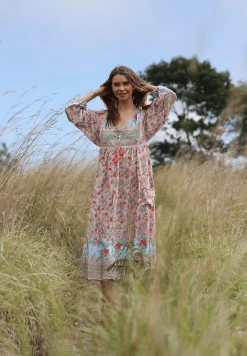 Miriam Boho Dress - Lotus - Preorder -Dress Shop 20181031091245