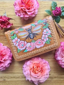 Bumble Bee Wallet - Tan -Dress Shop 20211114 112821