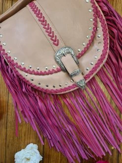 Esmeralda Bag - Nat/Fuchsia -Dress Shop 20221121 174041