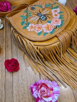 Bumble Bee Bag - Tan Labradorite -Dress Shop 20221121 180626