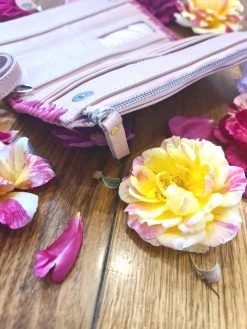 Esmeralda Clutch Bag - Nat/Fuchsia -Dress Shop 20230412 141245