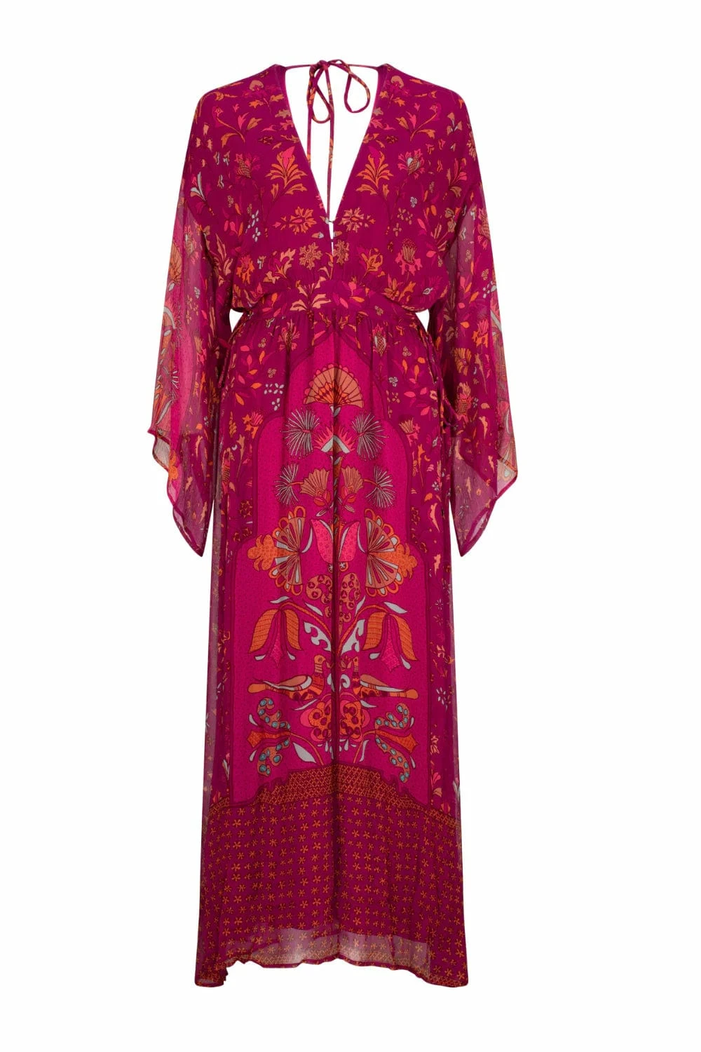 Alexandria Manda Maxi Dress - Raspberry 2 Alexandria Manda Maxi Dress - Raspberry - Image 2