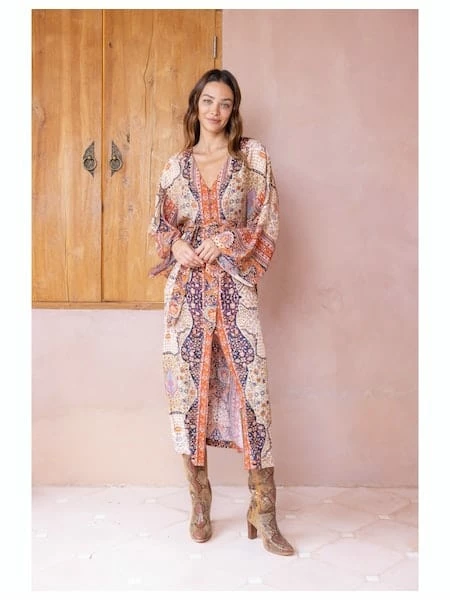 Gaia Juno Robe Dress - Gaia Multi 7 Gaia Juno Robe Dress - Gaia Multi - Image 7