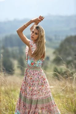 Hannah Maxi Dress - Lotus - Preorder