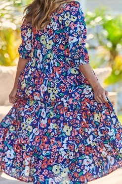 Eve Midi Dress - Carnation 16 Eve Midi Dress - Carnation -Dress Shop JaaseEveMidiDress Carnation GypsyandWolf5