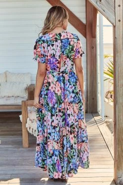 June Dress - Midnight Tropics -Dress Shop JaaseJuneDress MidnightTropics GypsyandWolf9