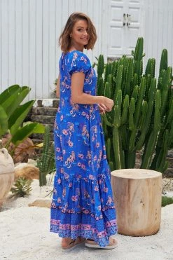 Saria Maxi Dress - Soleil -Dress Shop JaaseSariaMaxiDress Soleil GypsyandWolf10