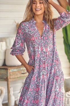 Tillie Maxi Dress - Bonnie -Dress Shop JaaseTillieMaxiDress Bonnie GypsyandWolf5