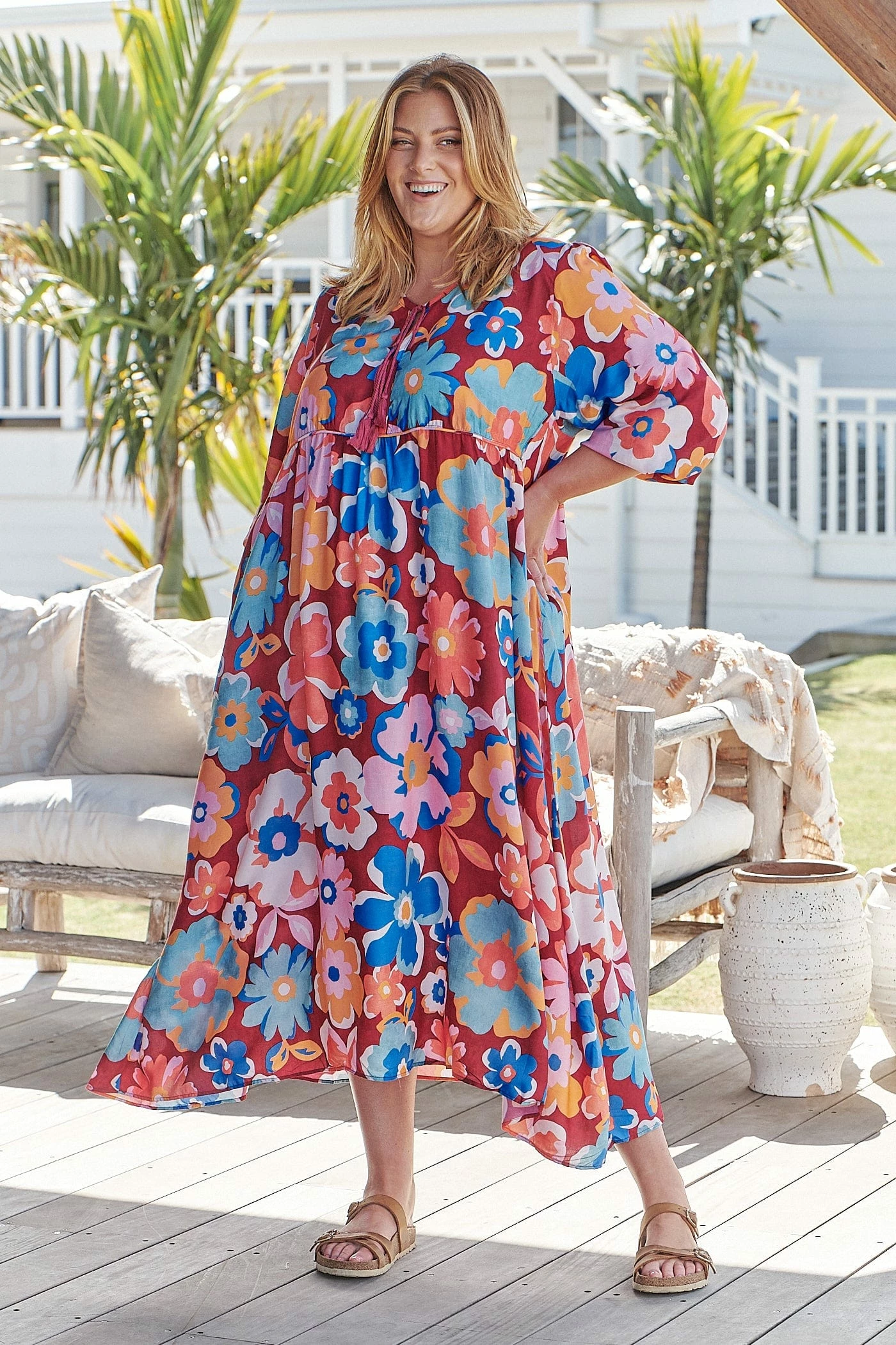 Penny Midi Dress - Valli 2 Penny Midi Dress - Valli - Image 2