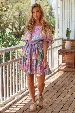 Georgie Mini Dress - Lavender Haze -Dress Shop LOOK22 JAASE 10thJAN2023 008