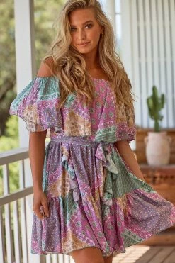 Georgie Mini Dress - Lavender Haze -Dress Shop LOOK22 JAASE 10thJAN2023 016
