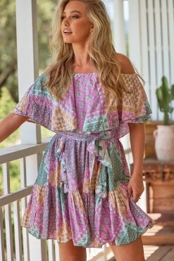 Georgie Mini Dress - Lavender Haze -Dress Shop LOOK22 JAASE 10thJAN2023 024