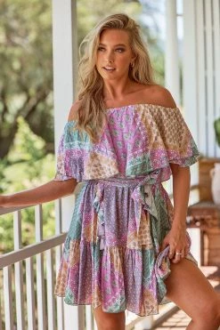 Georgie Mini Dress - Lavender Haze -Dress Shop LOOK22 JAASE 10thJAN2023 030