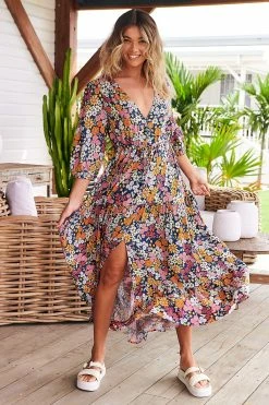 Tessa Maxi Dress - Flowers -Dress Shop LOOK2 JAASE 15thMARCH 040
