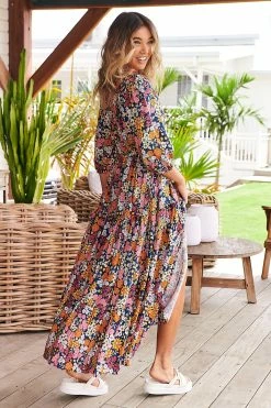 Tessa Maxi Dress - Flowers -Dress Shop LOOK2 JAASE 15thMARCH 049