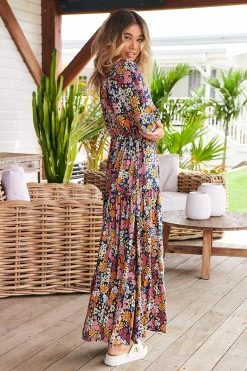 Tessa Maxi Dress - Flowers -Dress Shop LOOK2 JAASE 15thMARCH 051