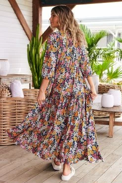 Tessa Maxi Dress - Flowers -Dress Shop LOOK2 JAASE 15thMARCH 053