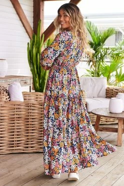 Tessa Maxi Dress - Flowers -Dress Shop LOOK2 JAASE 15thMARCH 057