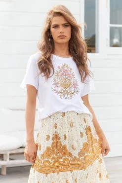 Riya Maxi Skirt - Sundown -Dress Shop LOOK32 JAASE28SEP 2178