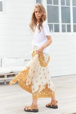 Riya Maxi Skirt - Sundown -Dress Shop LOOK32 JAASE28SEP 2198