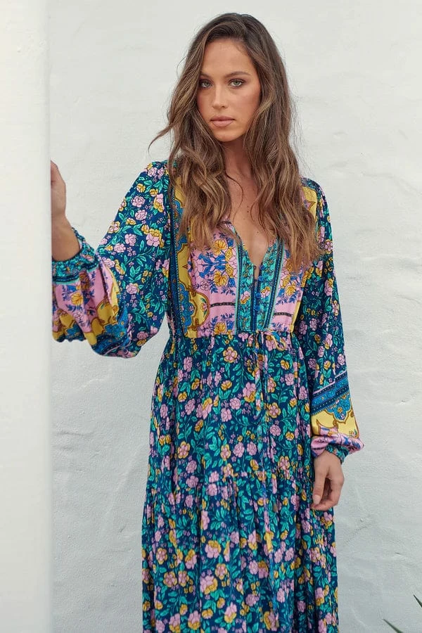 Teresa Maxi Dress - Posy 6 Teresa Maxi Dress - Posy - Image 6