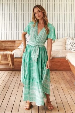 Taurus Maxi Dress - Peppermint -Dress Shop LOOK38 JAASE 17THAPRIL2023 1441
