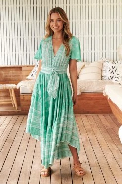 Taurus Maxi Dress - Peppermint -Dress Shop LOOK38 JAASE 17THAPRIL2023 1443