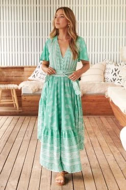 Taurus Maxi Dress - Peppermint -Dress Shop LOOK38 JAASE 17THAPRIL2023 1445
