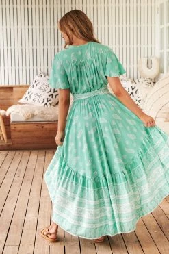 Taurus Maxi Dress - Peppermint -Dress Shop LOOK38 JAASE 17THAPRIL2023 1457