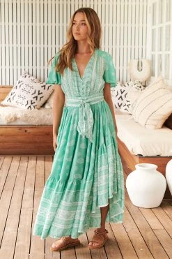 Taurus Maxi Dress - Peppermint -Dress Shop LOOK38 JAASE 17THAPRIL2023 1464