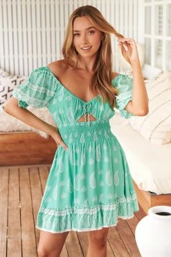 Rini Mini Dress - Peppermint 23 Rini Mini Dress - Peppermint -Dress Shop LOOK41 JAASE 17THAPRIL2023 1585