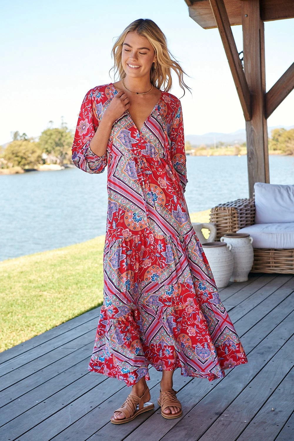 Mariana Maxi Dress - Rosalee 7 Mariana Maxi Dress - Rosalee - Image 7