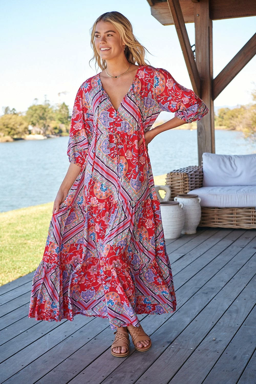 Mariana Maxi Dress - Rosalee 1 Mariana Maxi Dress - Rosalee