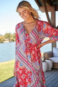 Mariana Maxi Dress - Rosalee 34 Mariana Maxi Dress - Rosalee -Dress Shop LOOK8 JAASE 28THJULY2023 IMOGEN 355