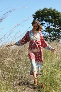 Miriam Boho Dress - Rococco Red - Preorder