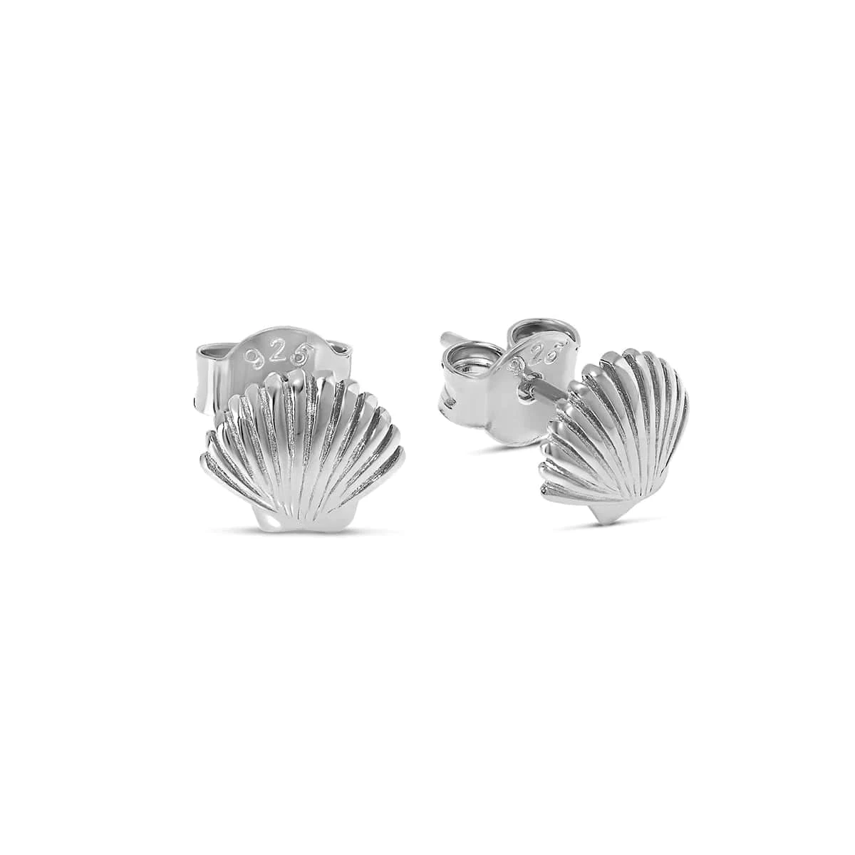 Dainty Seashell Studs 1 Dainty Seashell Studs