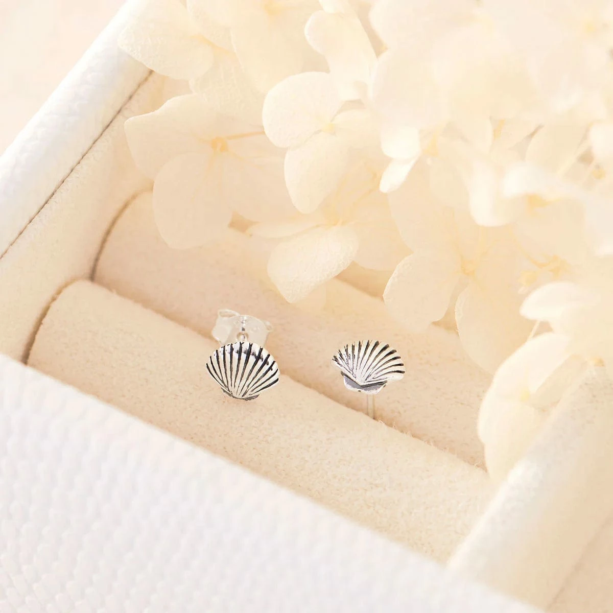Dainty Seashell Studs 3 Dainty Seashell Studs - Image 3