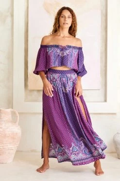 Esther Lucasta Maxi Skirt - Esther Multi 12 Esther Lucasta Maxi Skirt - Esther Multi -Dress Shop TIGERLILYDAY300004342